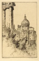 Colunas, Fórum Romano