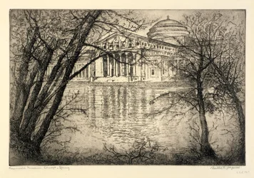 Edifício de Belas Artes - primavera