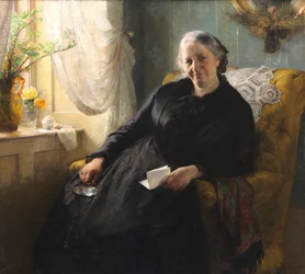 Retrato de Cecilie Trier, née Melchior