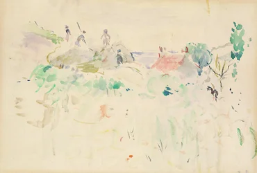 Os montes de feno em Jersey, 1886