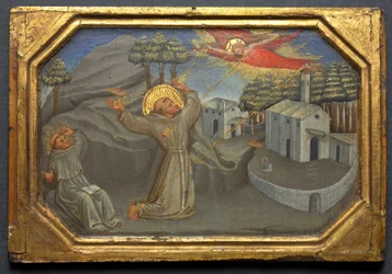 São Francisco de Assis recebendo os estigmas, c. 1430 (têmpera e ouro sobre madeira)