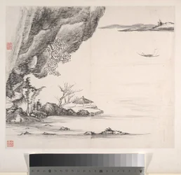 Paisagens, datado de 1814 (álbum de oito folhas; tinta sobre papel)