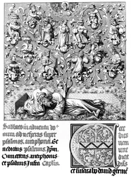 Concerto celestial, século XV, 1849.