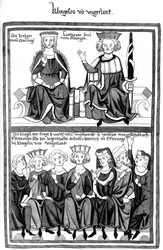 O Congresso de Wartburg, século XV, 1849.