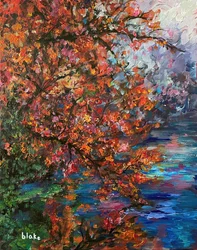 Rio Autumn, c.2021 (Acrílico sobre tela)