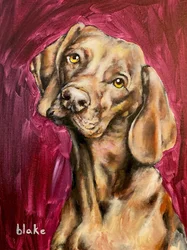 Dogs Rule, c.2021 (Acrílico sobre quadro de lona)