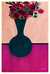 Vaso de flores moderno