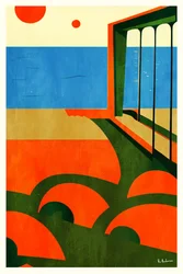 Terraço Costeiro Vibrante