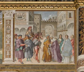 Nave Central, Primeiro Espanhol Norte, Encontro de São Joaquim e Sant