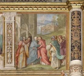 Nave Central, Terceiro Norte, Visitação, Boccaccio Boccaccino 1516-17