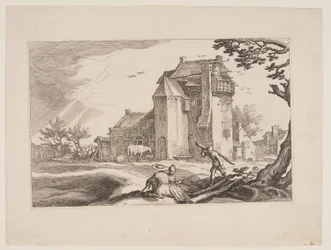 Prato 15, de Paisagens com casas de campo