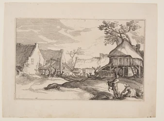 Prato 16, de Paisagens com casas de campo