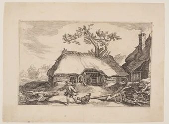Prato 6, de Paisagens com casas de campo