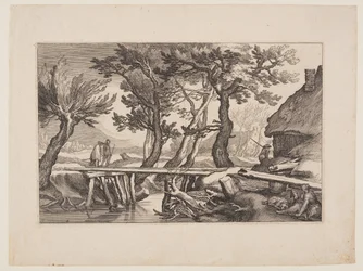Prato 8, de Paisagens com casas de campo
