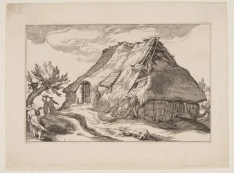 Prato 9, de Paisagens com casas de campo