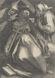 Sancta Euphrolyna, da série Eremitas Femininas, 1600-1633