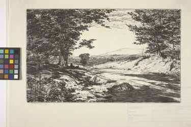 A Montanha (tinta sobre papel)