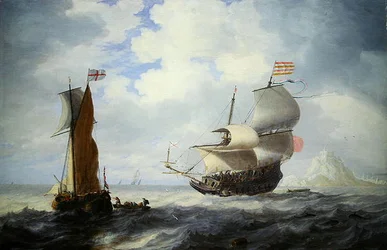 Um Marine (óleo sobre tela)