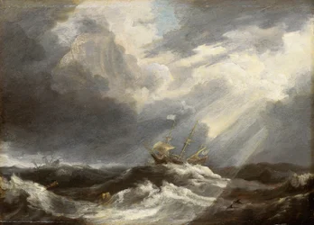 Luz do sol num mar tempestuoso, c. 1640 (pintura)