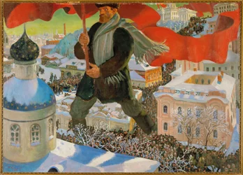 Bolchevique (óleo sobre tela)