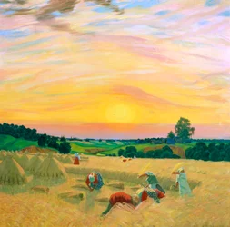 A colheita, 1914.
