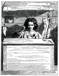 O sapateiro, 1737-1742.