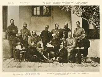 General Robertss Staff, Expedição Kandahar, c1880, 1901.