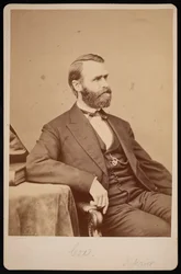 Retrato de Jacob Dolson Cox 1828-1900, Antes de 1900.