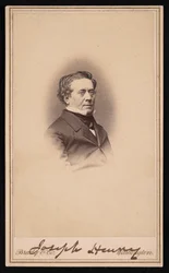 Retrato de Joseph Henry 1797-1878, Entre 1858 e 1869.