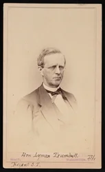 Retrato de Lyman Trumbull 1813-1896, entre 1862 e 1869.