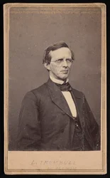Retrato de Lyman Trumbull 1813-1896, entre 1864 e 1868.