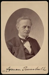 Retrato de Lyman Trumbull 1813-1896, entre 1868 e 1881.