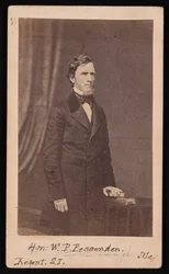 Retrato de William Pitt Fessenden 1806-1869, Antes de 1869.