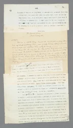 Página 93, Capítulo 5, Parte do diário fonográfico do Dr. Seward descrevendo seu paciente, Renfield, do manuscrito digitado original de &39;Drácula&39; de Bram Stoker (impressão)