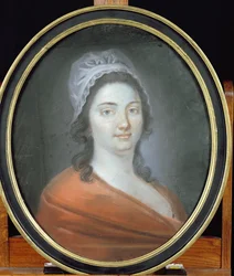 Charlotte Corday (1768-93) 1793 (pastel sobre papel)