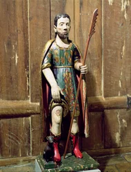 St. Rocco (1295-1327) (madeira policromada)