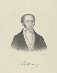 Retrato de Adolph Bernhard Marx 1795-1866, c. 1830-1840.