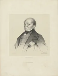 Retrato do compositor François Antoine Habeneck 1781-1849, c. 1840