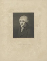 Retrato do compositor Joseph Haydn 1732-1809, c. 1827