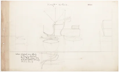 Desenho de trabalho para Demi-Mail Phaeton, no. 20400