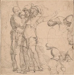 Capriccio Derivado da "Estatueta" de Salvator Rosa