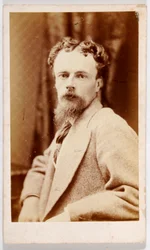 Carte de Visite de John Atkinson Grimshaw (foto a p/b)