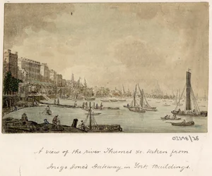 Uma série de esboços, vistas na Grã-Bretanha, no Continente e na América 1772-1778 (aguarela)