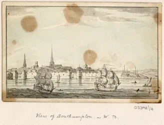 Uma série de esboços, vistas na Grã-Bretanha, no Continente e na América 1772-1778 (aguarela)