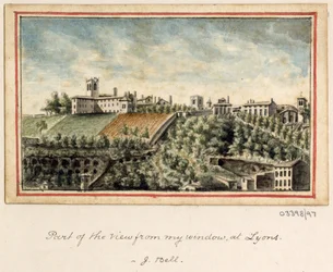 Uma série de esboços, vistas na Grã-Bretanha, no Continente e na América 1772-1778 (aguarela)