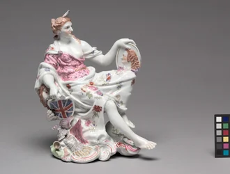 Britannia, fábrica de porcelana de Longton Hall, c.1756