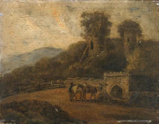 Castell Coch (óleo sobre painel)