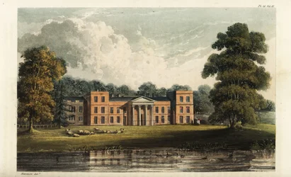 Clumber Park, Nottinghamshire, sede do Duque de Newcastle