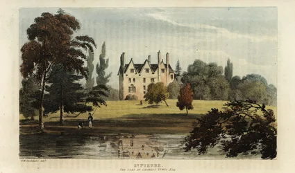 Clumber Park, Nottinghamshire, sede do Duque de Newcastle