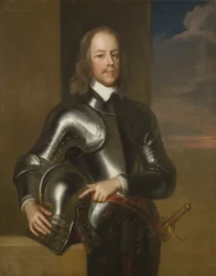 Coronel Adrian Scrope, último Governador de Bristol 1649-55 (óleo sobre tela)